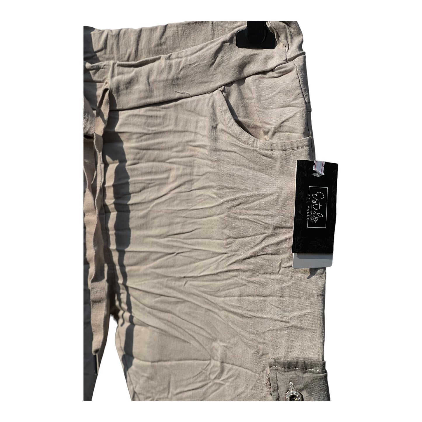 JOGGER PARCHE MILITAR