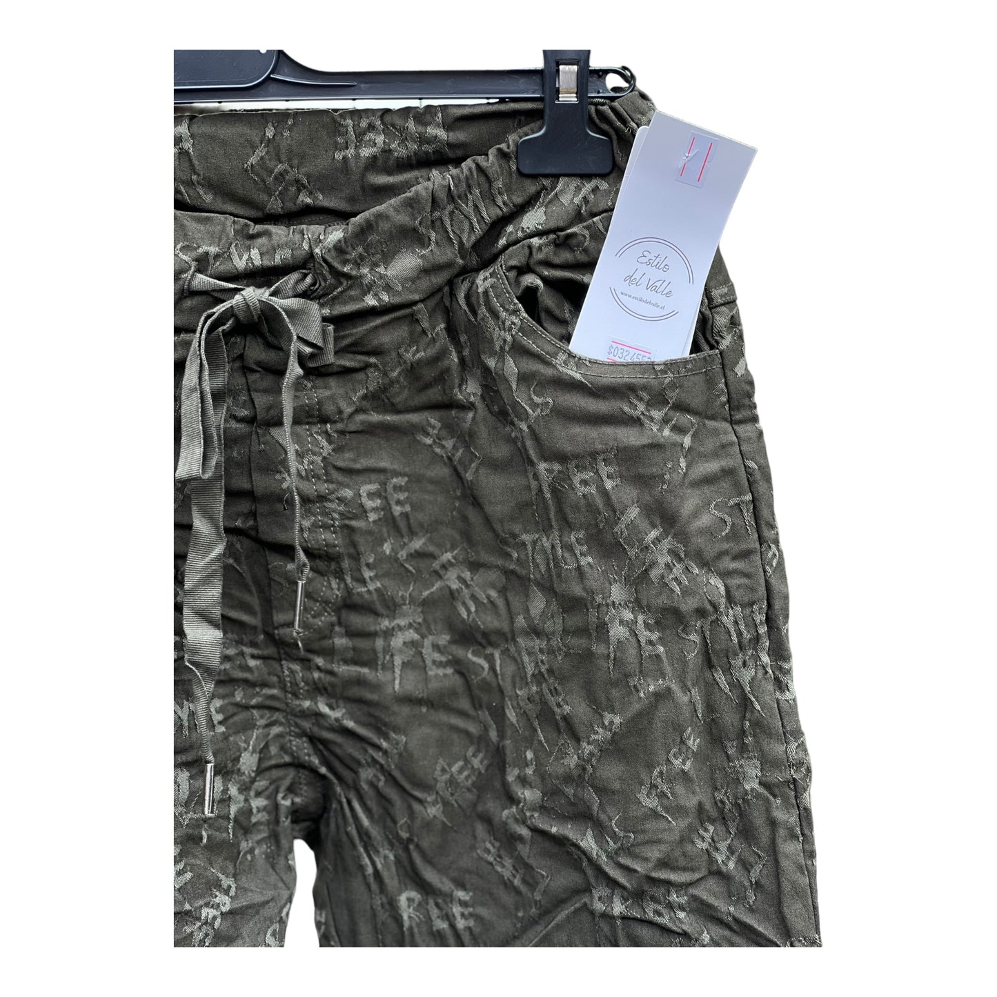 JOGGER LETRAS
