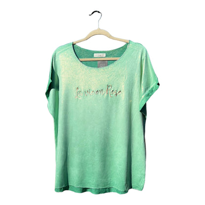 POLERA LA VIDA E ROSA