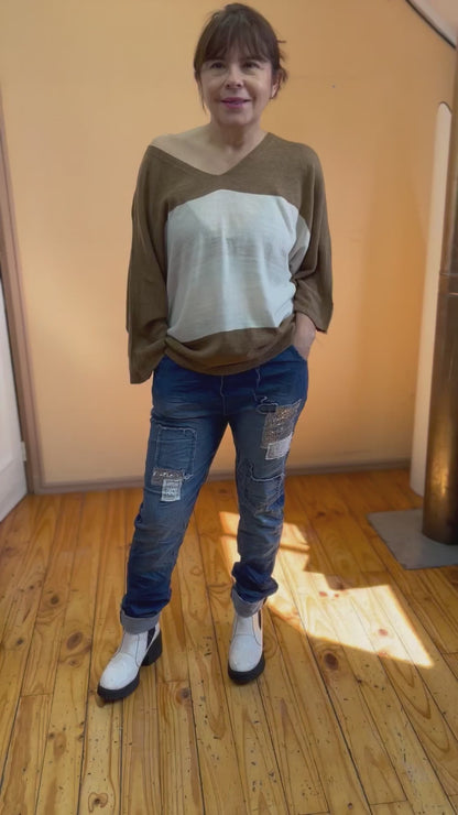 JOGGER DE MEZCLILLA