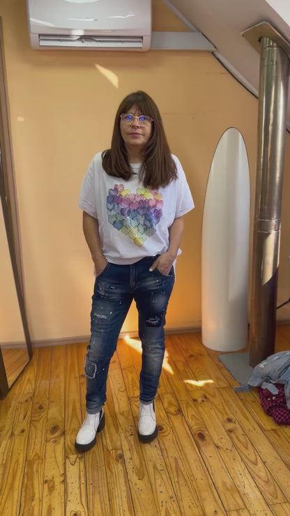 POLERA CORAZONES